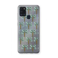 Paradise: Samsung Galaxy A21s Transparant Hoesje