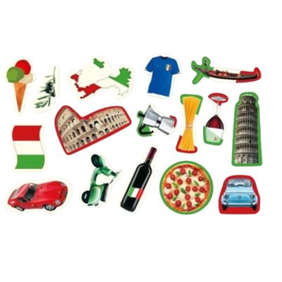 Confetti Italie thema tafel versiering - 48x stuks - Italiaanse feestartikelen Confetti Italie thema tafel versiering - 48x stuks - Italiaanse feestartikelen