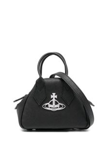 Vivienne Westwood sac à main à plaque Orb - Noir