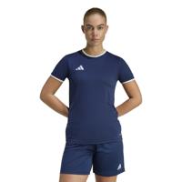 adidas Entrada 26 Voetbalshirt Dames Donkerblauw Wit