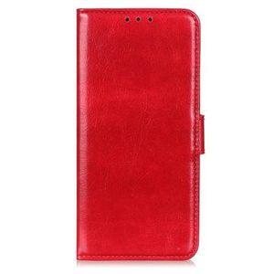 Samsung Galaxy S23 Ultra 5G Portemonnee Hoesje met Statief - Rood