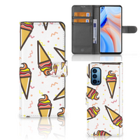 OPPO Reno 4 Pro 5G Book Cover Icecream