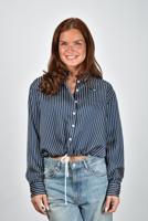 JOHNY blouse Mags navy white stripe