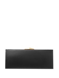 Jimmy Choo pochette Diamond Cocktail en cuir - Noir