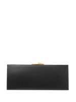 Jimmy Choo pochette Diamond Cocktail en cuir - Noir