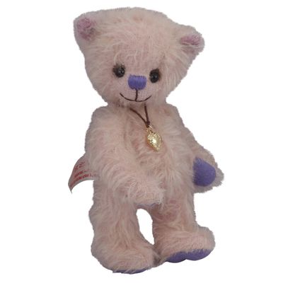 Clemens Knuffelbeer Teddy Rose Junior 15 Cm Pluche Zalmroze