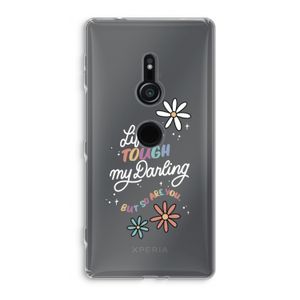 Tough Life: Sony Xperia XZ2 Transparant Hoesje