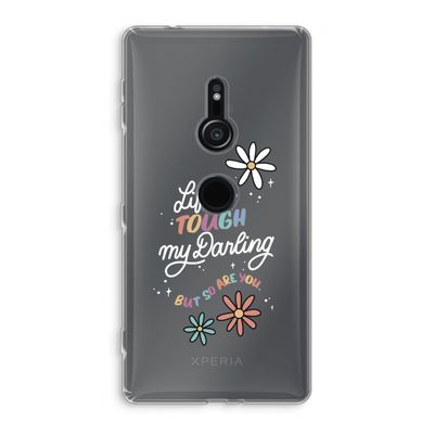 Tough Life: Sony Xperia XZ2 Transparant Hoesje