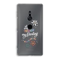 Tough Life: Sony Xperia XZ2 Transparant Hoesje