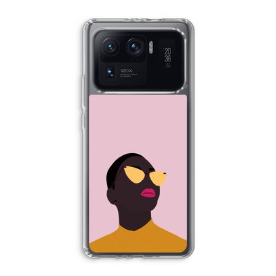 Yellow glasses: Xiaomi Mi 11 Ultra Transparant Hoesje