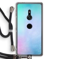 mist pastel: Sony Xperia XZ2 Transparant Hoesje met koord