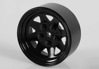 RC4WD 5 Lug Wagon 1.9 Steel Stamped Beadlock Wheels (Black) (Z-W0129)