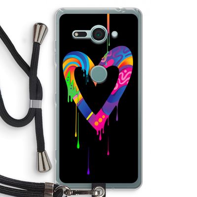 Melts My Heart: Sony Xperia XZ2 Compact Transparant Hoesje met koord