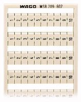 Wago 209-602 accessoire voor klemmenblokken Aansluitingsblok markers