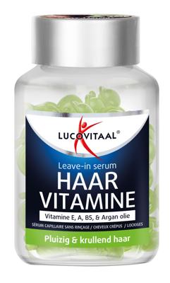 Lucovitaal Vitamine Leave-in Serum Pluizig en Krullend Haar 25Capsules
