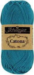 Scheepjes Catona 50g 400 Petrol Blue