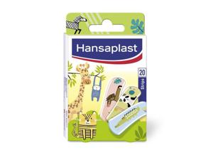 Hansaplast Kids Animal 1,9 x 7,2 cm 20 stuk(s)