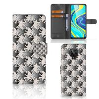 Xiaomi Redmi Note 9 Pro | Note 9S | Telefoonhoesje | Met pasjeshouder | Salamander Grey