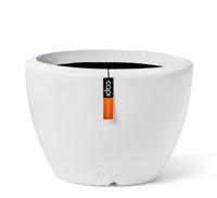 Pot bol Arc Granite 114x90 wit bloempot Capi Europe - Capi europe