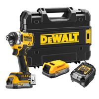 DeWALT DCF860E2T Accu slagschroevendraaier 282Nm 18V XR 1.7Ah POWERSTACK in TSTAK