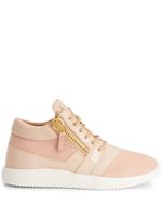 Giuseppe Zanotti baskets montantes Runner à empiècements - Rose