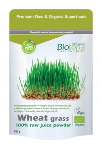 Biotona Wheat Grass 100% Raw Powder