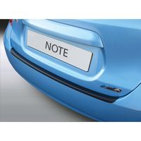 Bumper beschermer passend voor Nissan Note 10/2013- Zwart GRRBP766