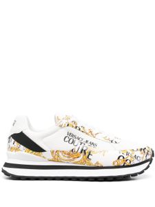 Versace Jeans Couture baskets à imprimé Barocco - Blanc