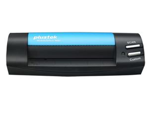 Plustek MobileOffice S602 Visitekaartjesscanner 1200 x 1200 DPI A6 Zwart, Blauw