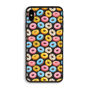 Pink donuts: iPhone XS Biologisch afbreekbaar hoesje