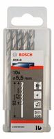 Bosch Accessoires Metaalboren HSS-G, Standard 5,5 x 57 x 93 mm 10st - 2608595064