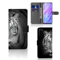 Samsung Galaxy S20 Plus | Telefoonhoesje | Met pasjeshouder | Tijger