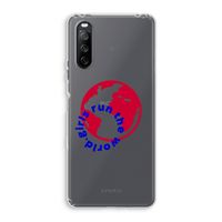 Run The World: Sony Xperia 10 III Transparant Hoesje