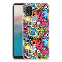 Nokia C21 Plus Silicone Back Cover Punk Rock