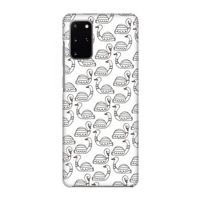 Zwanen: Volledig geprint Samsung Galaxy S20 Plus Hoesje