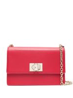 Furla small 1927 leather crossbody bag - Rouge