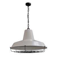 Masterlight Retro hanglamp Prato XXL Industria 67 Grid wit met zwart 2015-06-06-K-C