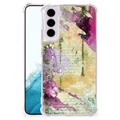 Back Cover Samsung Galaxy S22 Letter Painting Back Cover Samsung Galaxy S22 Letter Painting