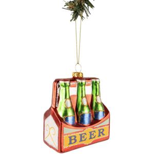 Nordic Light Kerstbal Six Pack Bier 11 cm