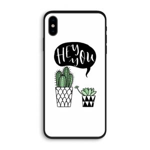 Hey you cactus: iPhone XS Biologisch afbreekbaar hoesje