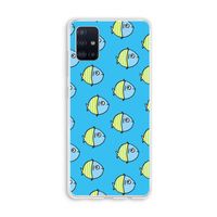 Visjes: Galaxy A51 4G Transparant Hoesje