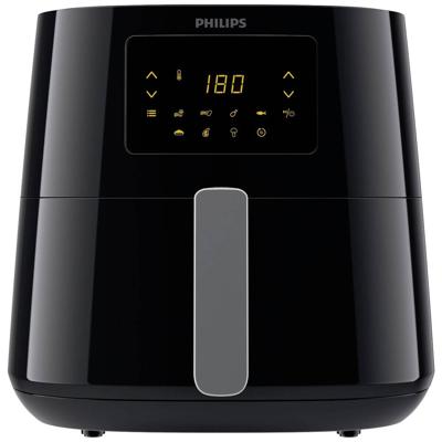 Philips Home Essential XL HD9270/70 Airfryer 6.2 l 2000 W Instelbare temperatuur, Timerfunctie, Met display Zwart/zilver