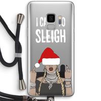 Came To Sleigh: Samsung Galaxy S9 Transparant Hoesje met koord