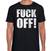 Fuck off protest t-shirt - zwart - voor heren - ik ben tegen - politiek - demonstratie Fuck off protest t-shirt - zwart - voor heren - ik ben tegen - politiek - demonstratie