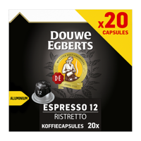 Douwe Egberts Espresso Ristretto - 20 koffiecups Douwe Egberts Espresso Ristretto - 20 koffiecups