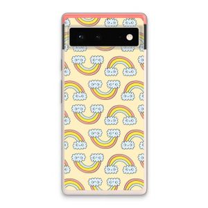 Regenboog: Google Pixel 6 Transparant Hoesje