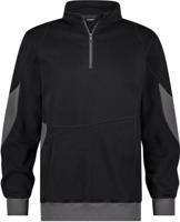 DASSY sweater hyrax next zwart/antraciet l