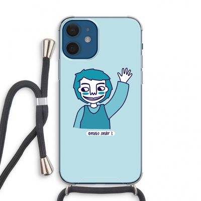 Zwaai: iPhone 12 mini Transparant Hoesje met koord