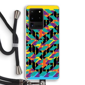 Skew Bee 1: Samsung Galaxy S20 Ultra Transparant Hoesje met koord