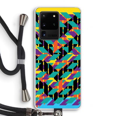 Skew Bee 1: Samsung Galaxy S20 Ultra Transparant Hoesje met koord